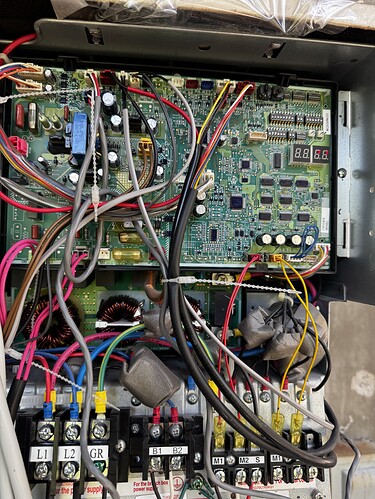 Outdoor control board display